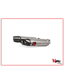 Silenziatore omologato titanio Akrapovic Aprilia Shiver 17/20