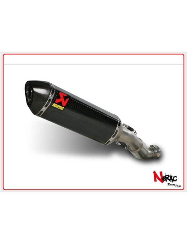 Silenziatore omologato  carbonio Akrapovic Aprilia Tuono V4 11-16 / RSV4 10-14