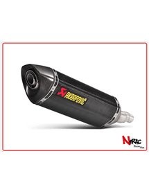 Terminale omologato carbonio Akrapovic Honda NC 750 S / NC 700 X 12-20