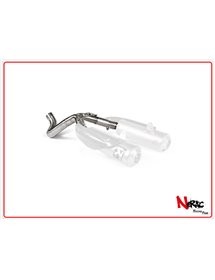 Tubo di raccordo inox omologato Akrapovic Ducati Scrambler 1100 18-20