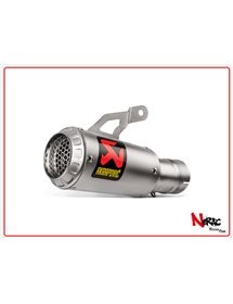 Terminale tromboncino non omologato titanio Akrapovic BMW S1000RR 19-21 / S1000R 2021