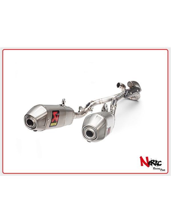 Scarico completo titanio  Akrapovic Honda CRF 450 R / RX 21