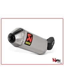 Terminale omologato titanio Akrapovic Yamaha Tenerè 700 19-20