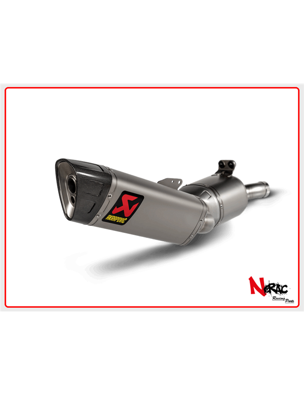 Terminale omologato Titanio Akrapovic BMW F900R / XR 20-21