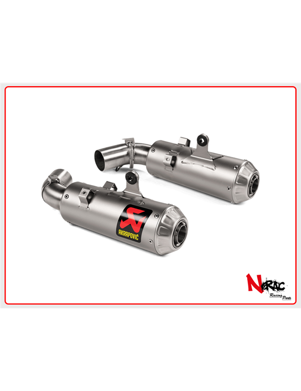 Terminale omologato titanio Akrapovic Ducati Hypermotard 950/950SP 19-20