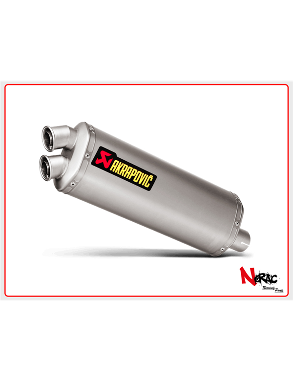 Terminale omologato titanio Akrapovic Honda CRF1000L Africa Twin 16-17