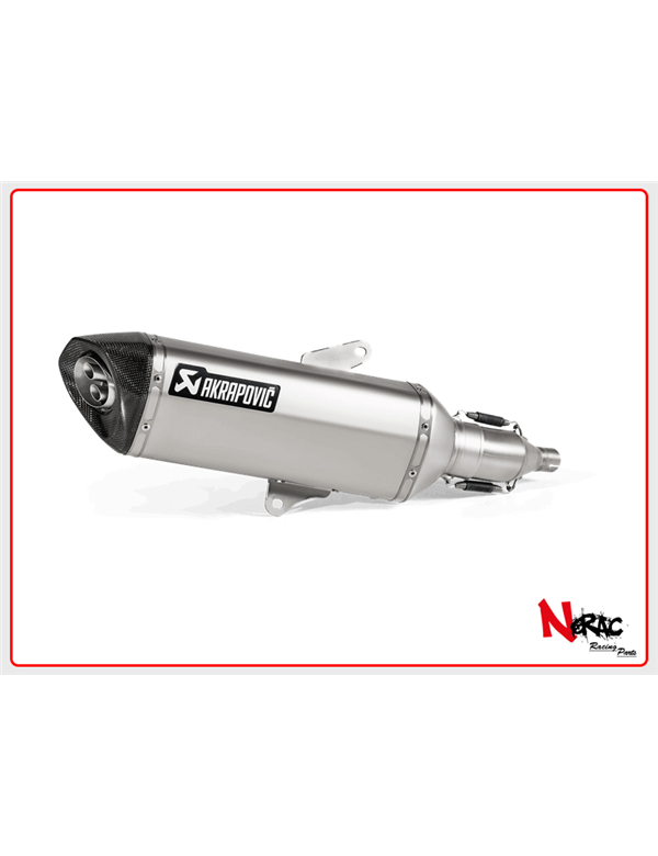 Terminale omologato Akrapovic Honda Forza 250/300 18-20