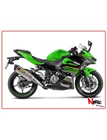 Terminale omologato titanio Akrapovic Kawasaki Ninja 250 18-19 / Ninja 400 18-20 / Z 400 19-20