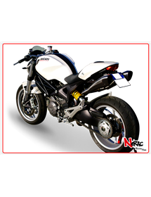 Terminale Hydroform Black Hp Corse Ducati Monster 1100-769 2010/2014 – 696 2008/2014