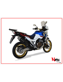 Terminale 4-Track R Black Hp Corse Honda CRF 1000 Africa Twin 2016 Up