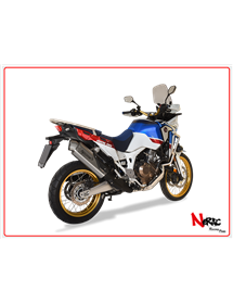 Terminale 4-Track R Satin Hp Corse Honda CRF 1000 Africa Twin 2016 Up