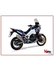 Terminale 4-Track Satin Hp Corse Honda CRF 1000 Africa Twin 2016 Up