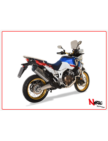 Terminale SPS Carbon Satin Hp Corse Honda CRF 1000 Africa Twin 2016 Up