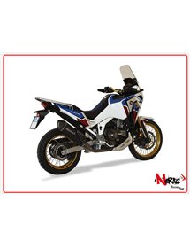 Terminale SPS Carbon Black Hp Corse Honda CRF 1000 Africa Twin 2016 Up