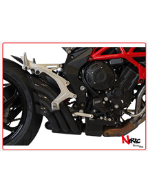 Terminale Hydrotre Black Cover Carb Hp Corse MV Agusta Brutale 675/800 RR 