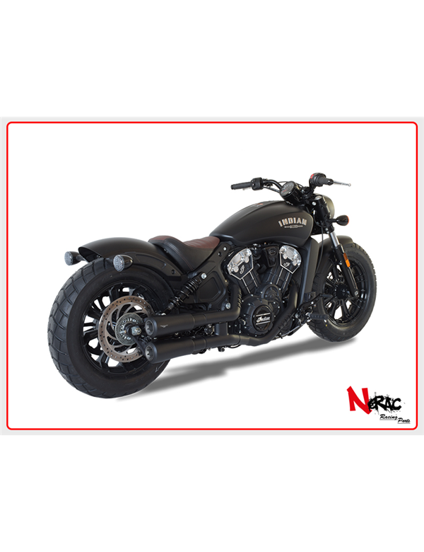 Terminale V2 Black Hp Corse Indian Scout / Sixty / Bobber