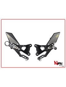 FTRBM001 - Pedane Regolabili Con Poggia Piedi Fissi – BMW S1000RR (2009/2014) – S1000R (2014/2016)