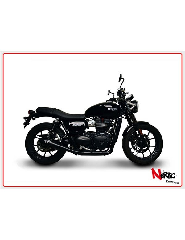 Scarico completo Nero Racing Termignoni Trumph Street Twin 900 16-20