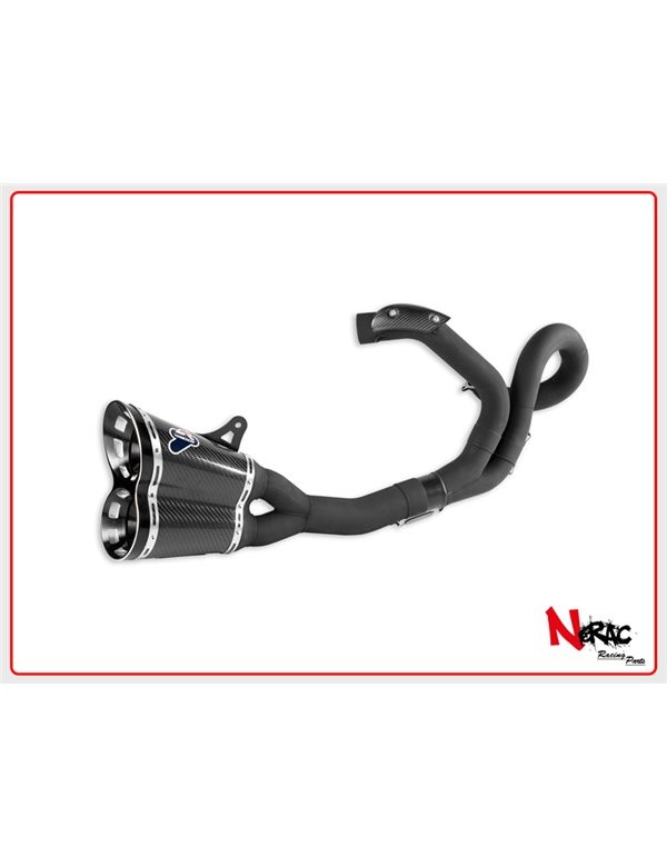 Scarico Completo Nero Carbonio Racing Termignoni Ducati Diavel 1200