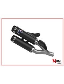 Coppia Terminali Carbonio Racing Termignoni Ducati Monster 821 14 / 16