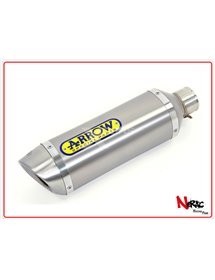 Terminale Thunder Alluminio fond. Inox Arrow Aprilia RX - SX 125 18/19