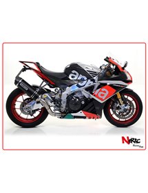 Terminale Race-Tech Omologato Alluminio Dark Arrow Aprilia Tuono V4 R  –  RSV4 RR – RF – Factory 09/18