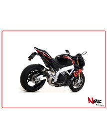 Terminale Pro-Race Nichrom Dark Racing Arrow Aprilia Tuono V4 1100 RR – Factory 17/18