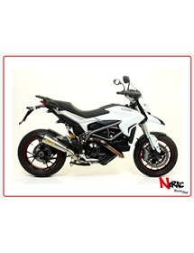 Terminale X-Kone Nichrom + Raccordo Racing  Arrow Ducati Hypermotard - Hyperstrada 821 ’13/15