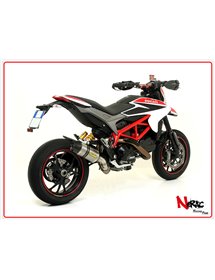 Terminale Race-Tech Titanio + Raccordo Omologato Arrow Ducati Hypermotard - Hyperstrada 821 ’13/15 – Hypermotard 939 - Hyperstra