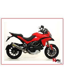 Terminale Works Titanio + Collettori Racing Arrow Ducati Multistrada 1200 - 1200 S ’10/14