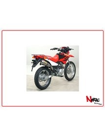 Terminale Thunder Titanio Fond Inox Omologato + Collettore Arrow Honda XR 125 L ’04/05 - XR 125 R/SM ’04/05