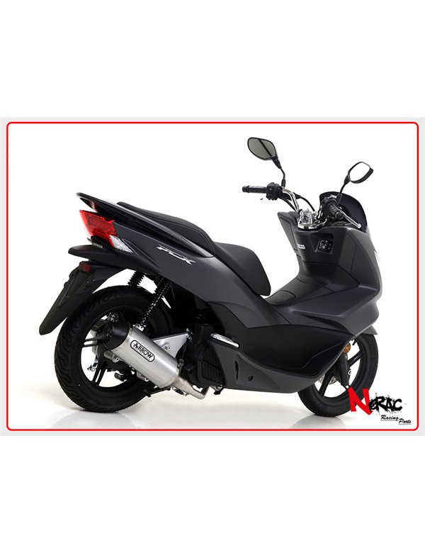 Terminale Urban Alluminio Omologato + Coll. Racing Arrow Honda PCX 125/150 ’12/16