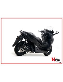 Terminale Urban Alluminio Dark+ Collettore Omologato Arrow Honda FORZA 125 ’18/20