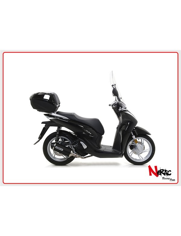 Terminale Urban Alluminio Dark + Collettore Arrow Honda SH 125 / 150 ’20/21