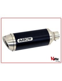 Scarico Completo Thunder Alluminio Dark Fond. Inox  Arrow Honda CB 125 F ’17/20