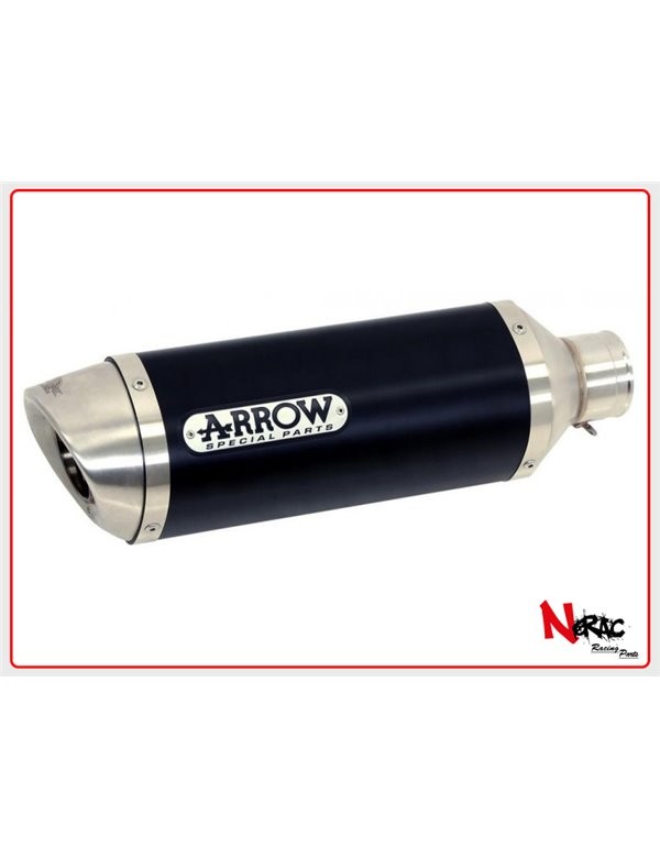 Scarico Completo Thunder Alluminio Dark Fond. Inox Arrow Honda CB 125 R ’18/20