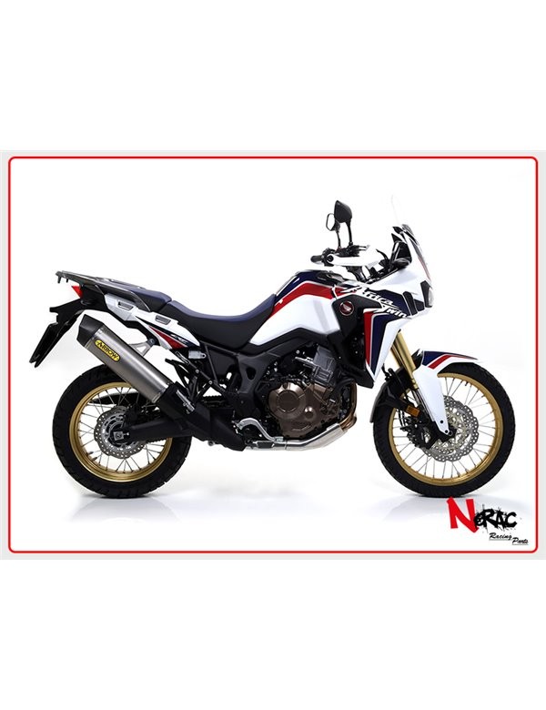 Terminale Maxi Race-Tech Titanio Omologato Arrow Honda CRF 1000 L Africa Twin ’16/19