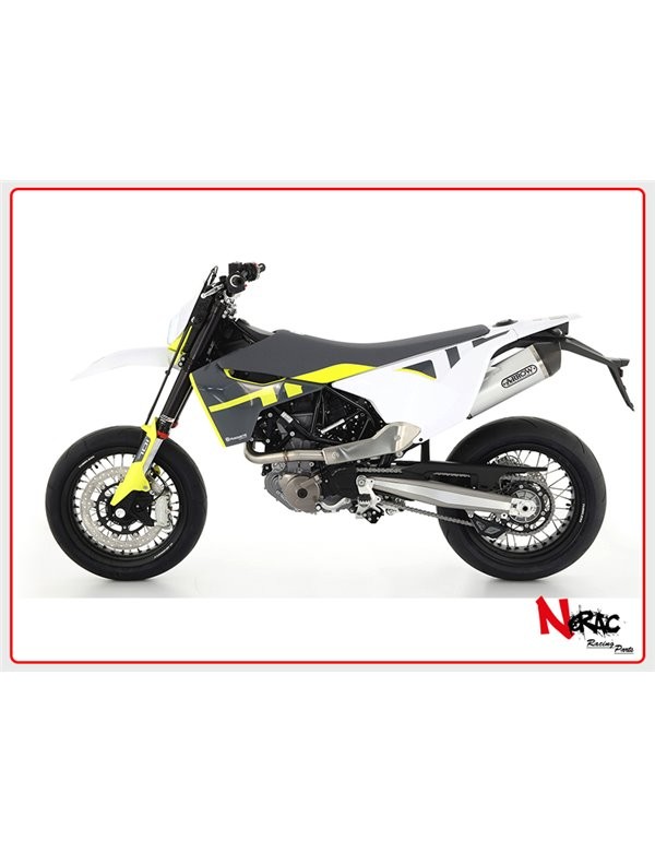 Terminale Race-Tech Alluminio + Raccordo Arrow Husqvarna 701 Enduro / Supermoto ’17/19