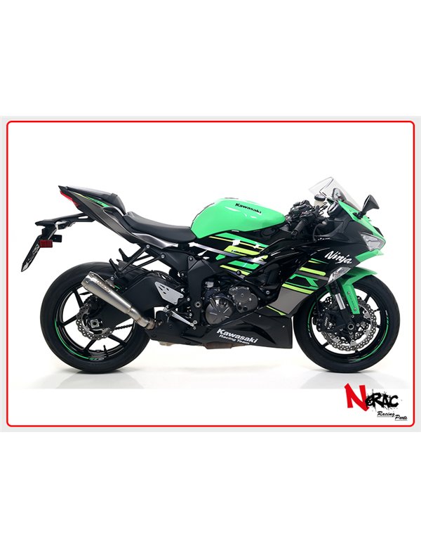 Terminale Pro-Race Nichrom Omologato Arrow Kawasaki ZX-6R 636 ’19/20