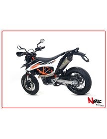 Terminale Race-Tech Titanio Omologato + Raccordo Arrow KTM 690 Enduro R - 690 SMC R ’19/20