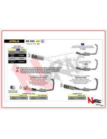 Scarico Completo Omologato Indy-Race Carbonio Arrow Aprilia RS 660/Tuono 660 20-24 Arrow - 2