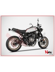 Scarico Completo ZARD Racing Acciaio Inox Black con Fondello Acciaio Yamaha MT-07/XSR 700 2021-2023  - 5