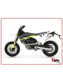 Terminale Race-Tech Titanio + Raccordo Omologato Arrow Husqvarna 701 Enduro / Supermoto ’17/19